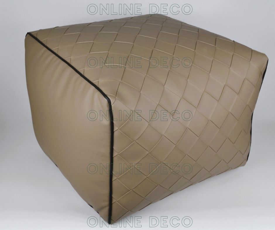 Ensemble de 2 poufs design