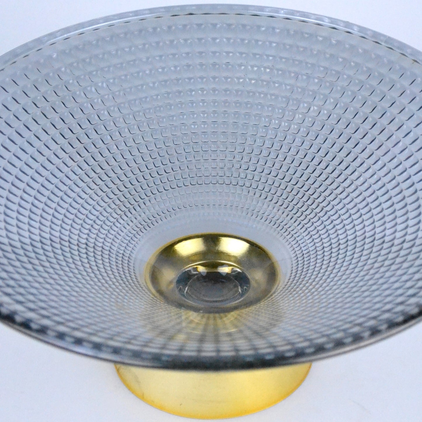 LIQUIDATION Coupe à Fruits en Verre avec Base Dorée 🎁🏡 طبق الفاكهة الزجاجي 🍇🍓🥝