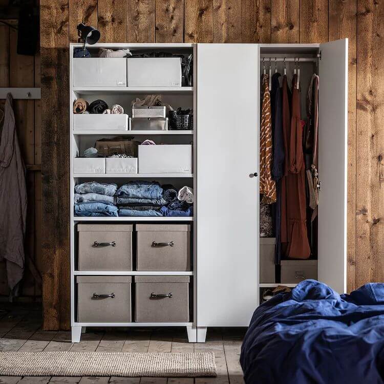 6 Paniers de rangement IKEA (Original)
