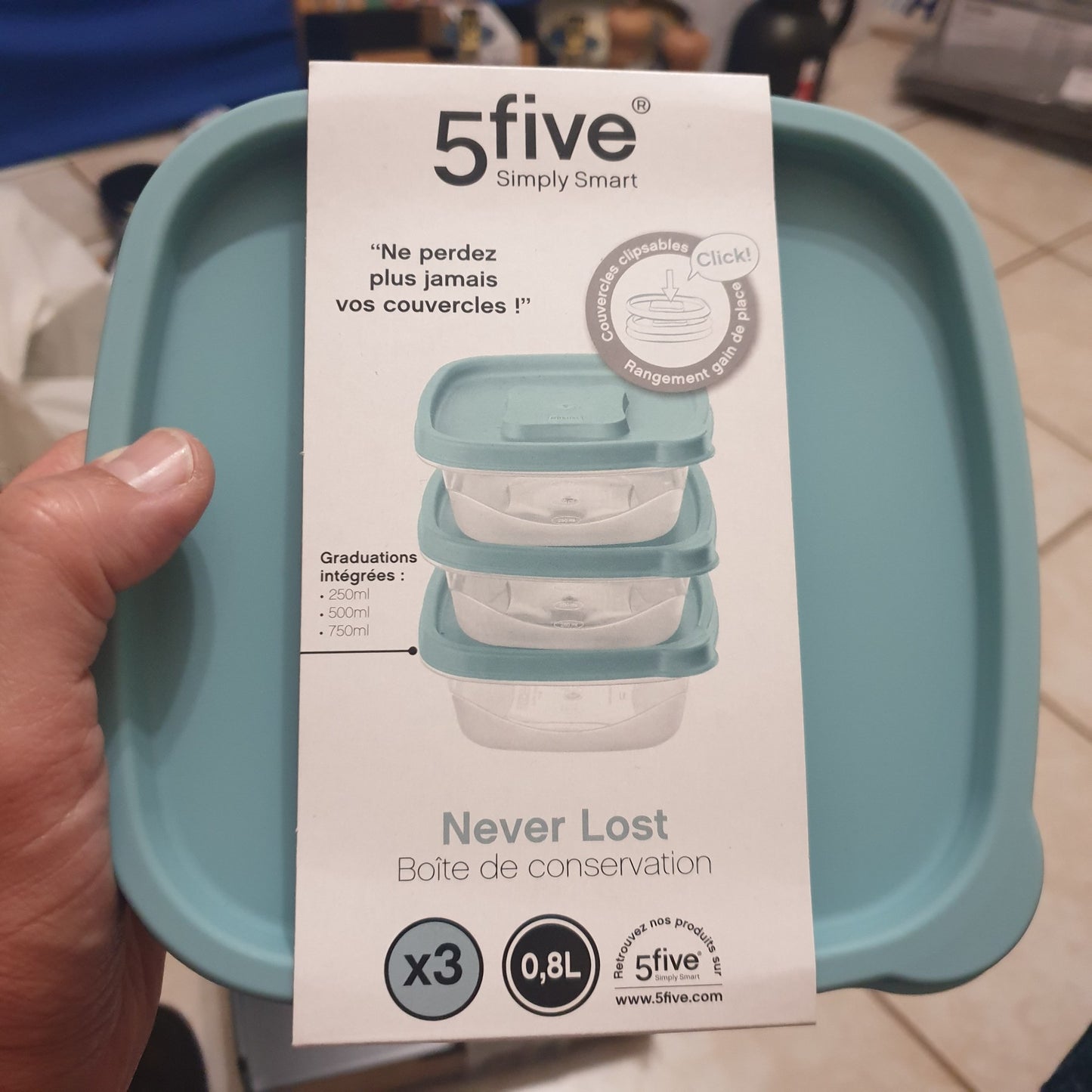 Boites de conservation 5Five