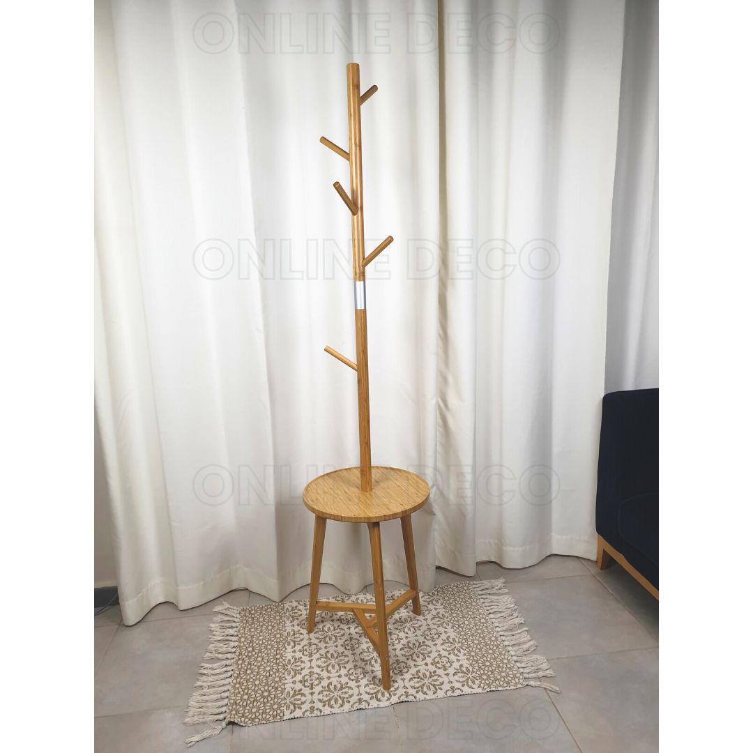 Porte manteau avec étagère, H:170cm