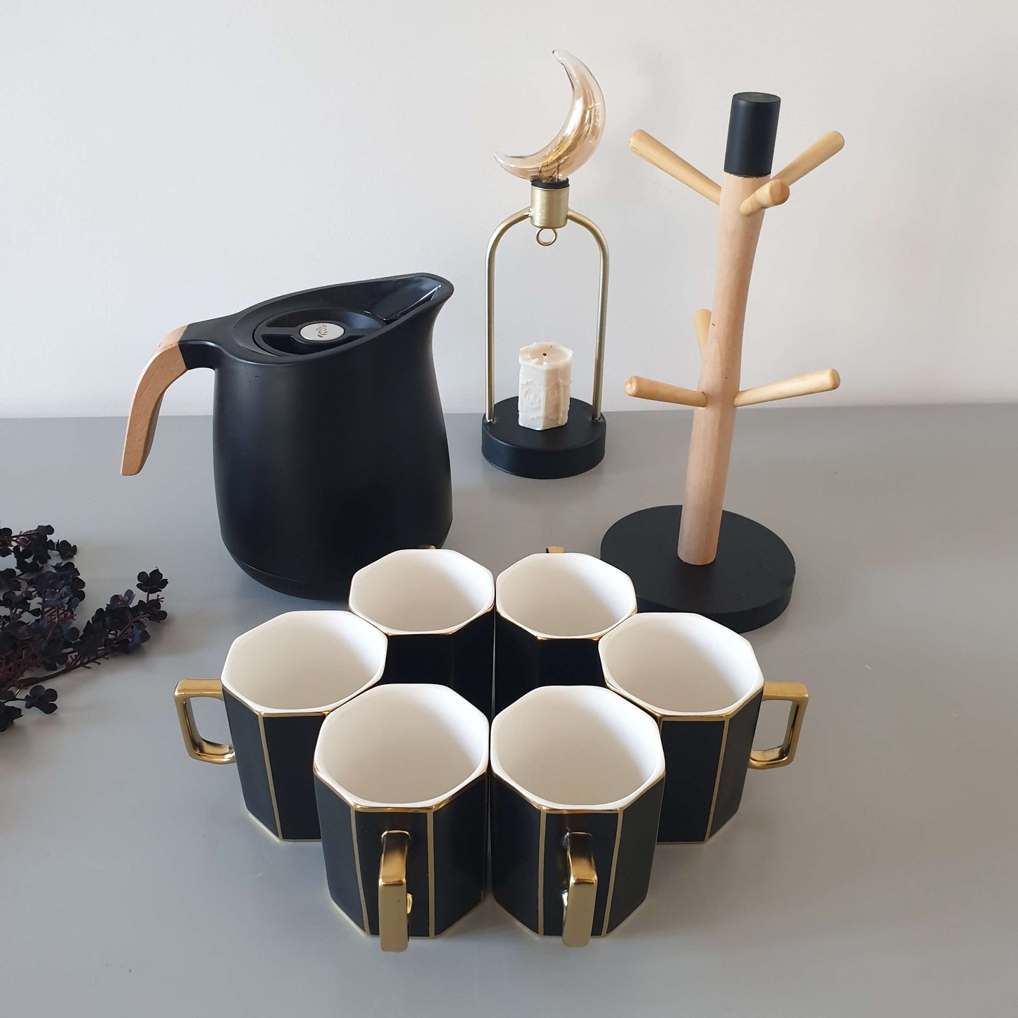 Pack Thermos+Tasses avec support