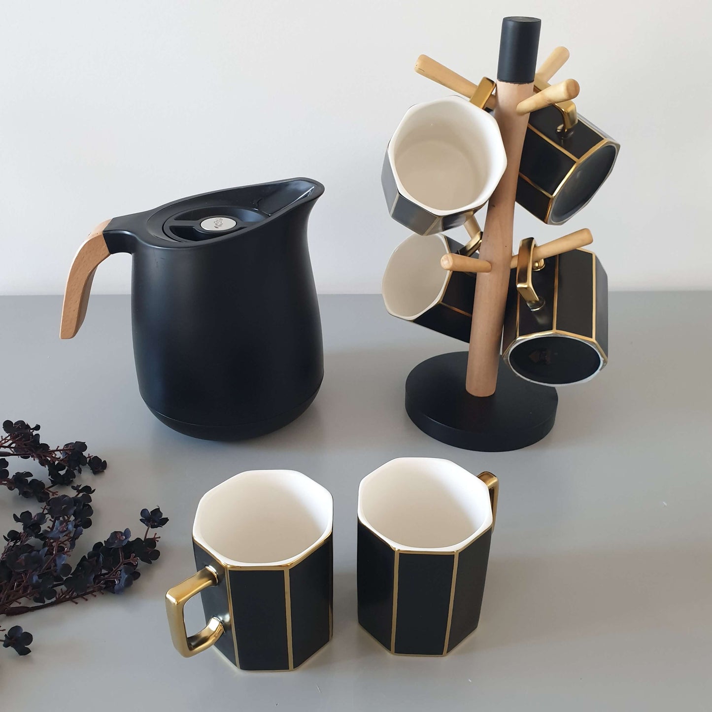 Pack Thermos+Tasses avec support