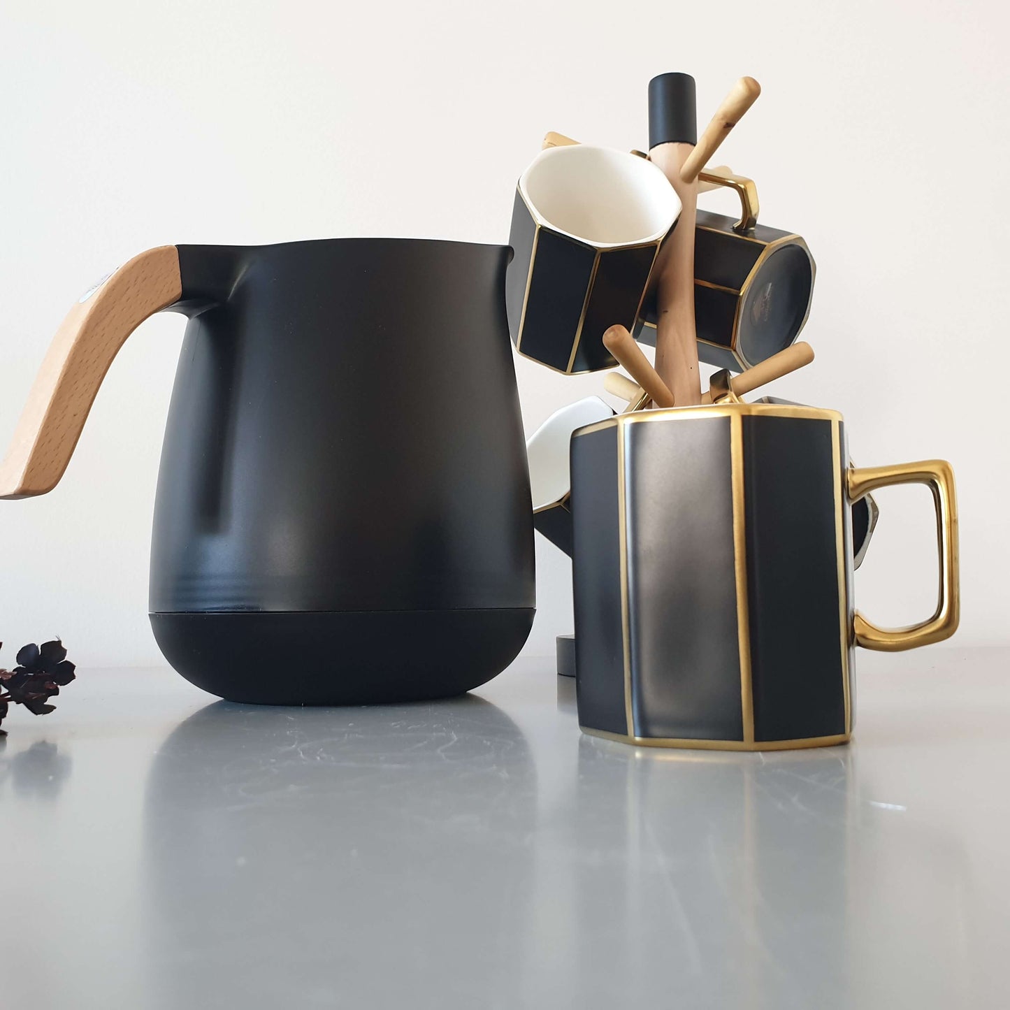 Pack Thermos+Tasses avec support