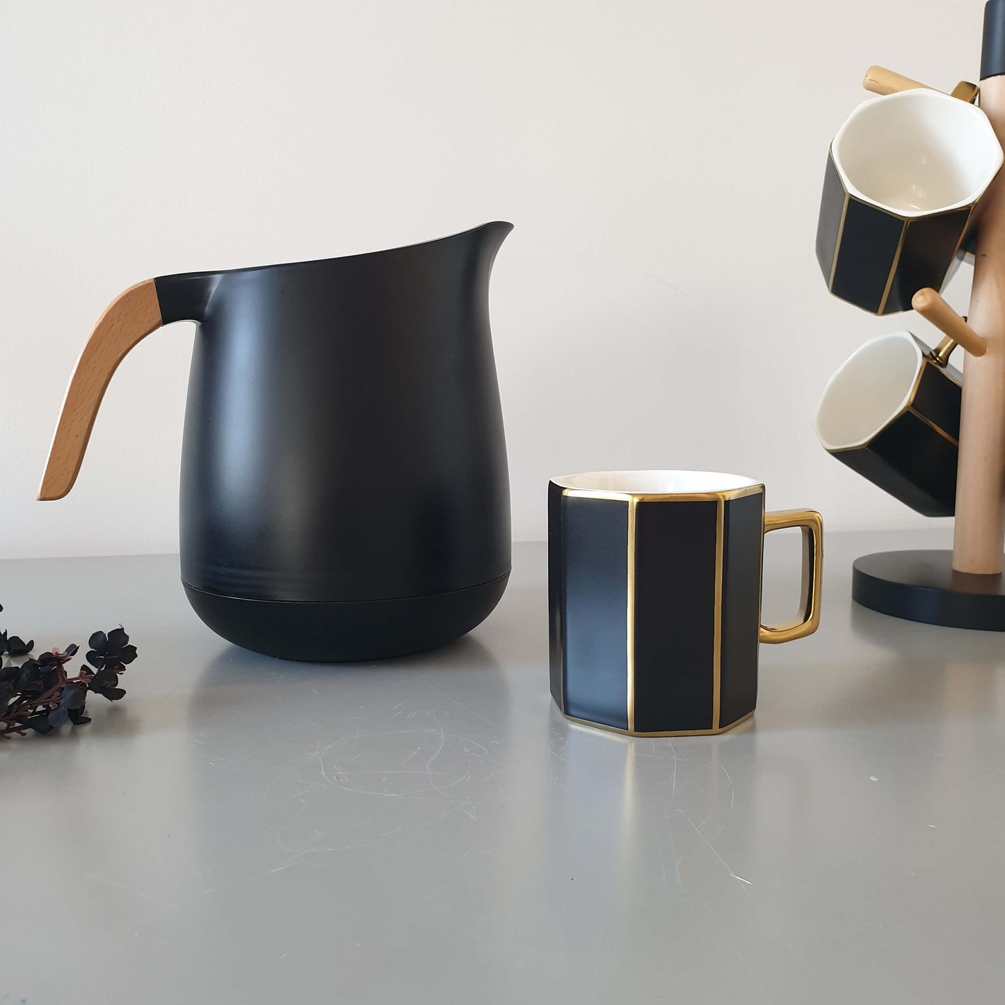 Pack Thermos+Tasses avec support
