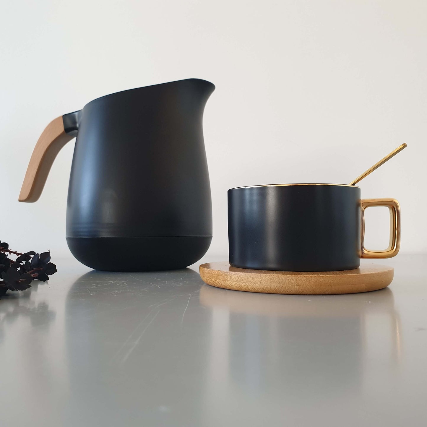 Pack Thermos+Tasses avec support