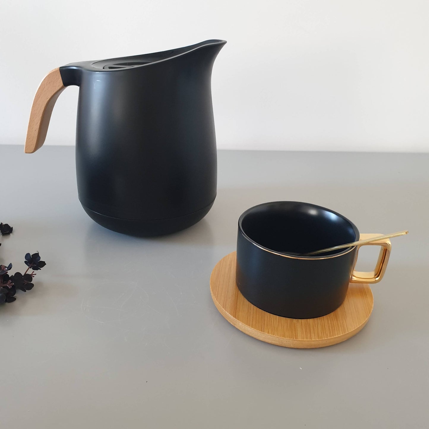 Pack Thermos+Tasses avec support