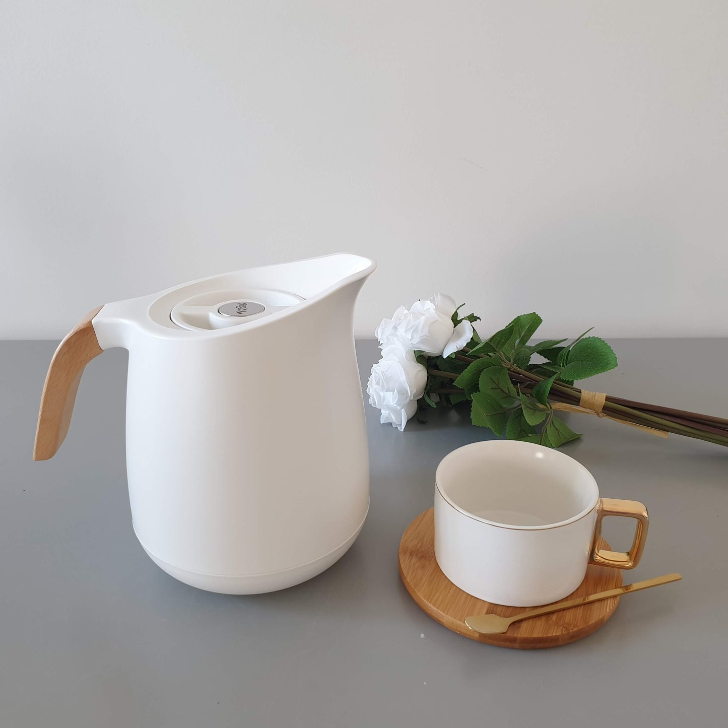 Pack Thermos+Tasses avec support