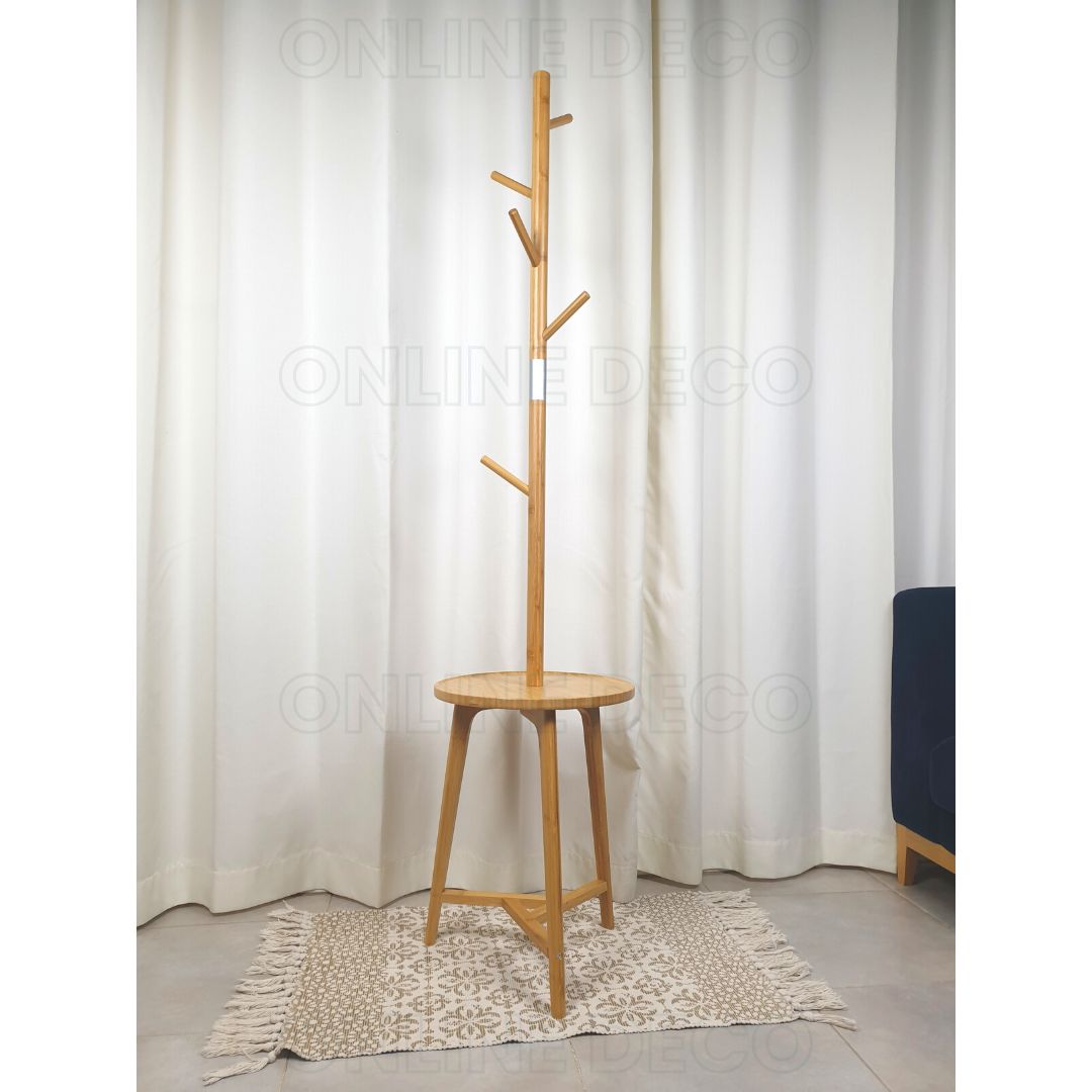 Porte manteau avec étagère, H:170cm