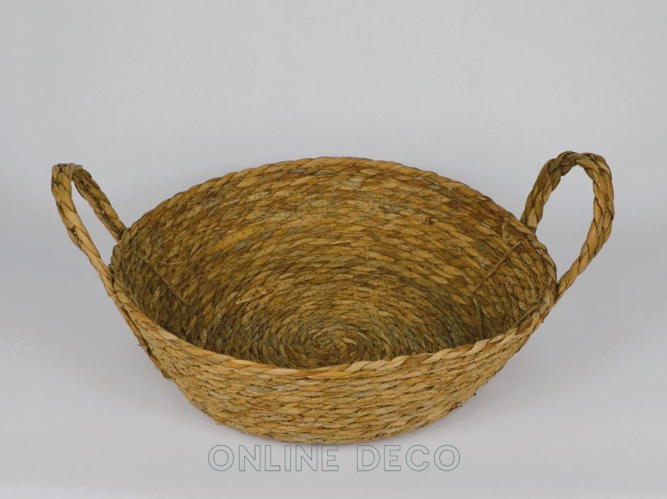 Paniers de rangement en jonc de mer tissé  سلال التخزين مصنوعة من الأعشاب البحرية