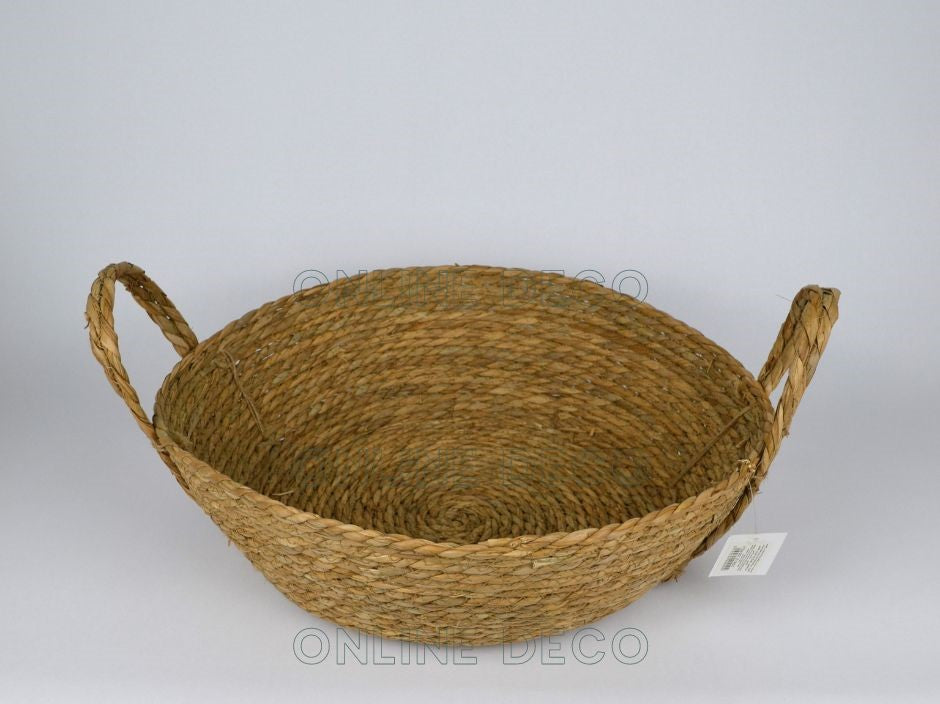 Paniers de rangement en jonc de mer tissé  سلال التخزين مصنوعة من الأعشاب البحرية