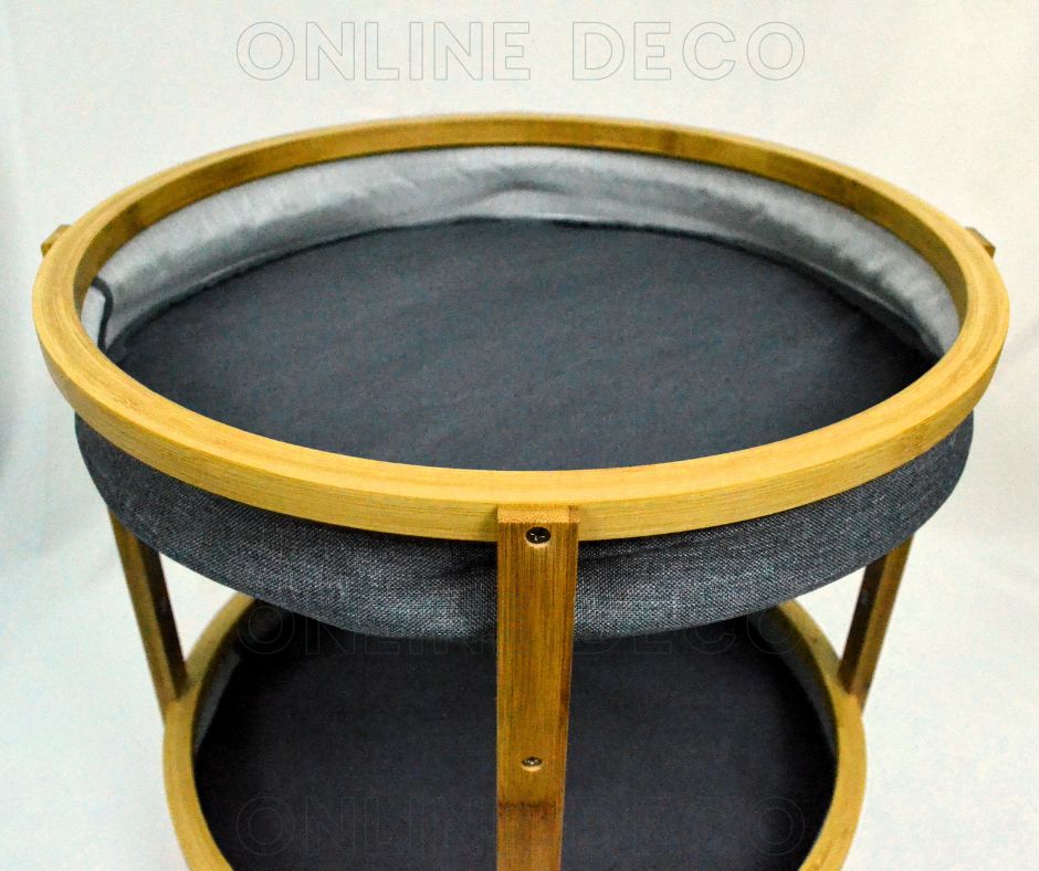 Table d'appoint / Panier à 2 étages